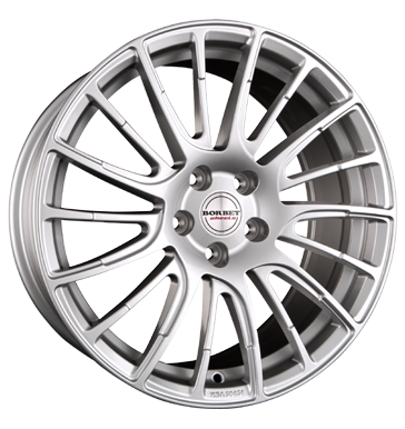 Borbet LS2 Brilliant Silver Alloy Wheel Product Image #2