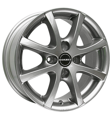 Borbet LV4 Metallic Grey Alloy Wheel Product Image #1