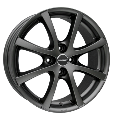 Borbet LV4 Mistral Matt Anthracite Alloy Wheel Product Image #1