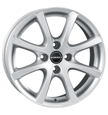 Borbet LV4 Crystal Silver Alloy Wheel Product Image #2