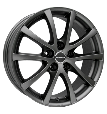 Borbet LV5 Mistral Matt Anthracite Alloy Wheel Product Image #2