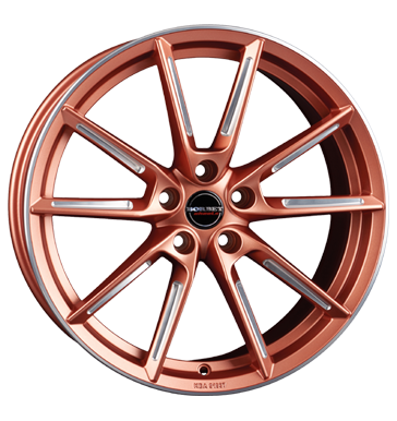 Borbet LX Copper Matt Spoke Rim Polished Alloy Wheel Product Image #2