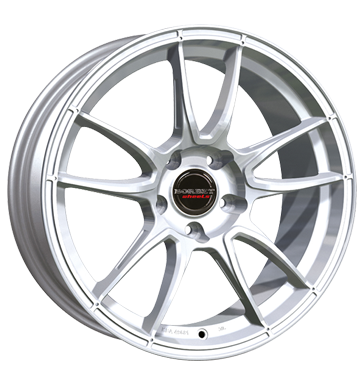 Borbet MC Brilliant Silver Alloy Wheel Product Image #2
