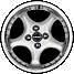 Borbet R Extreme Silver Rim Lip Polished Alloy Wheel Product Image #1