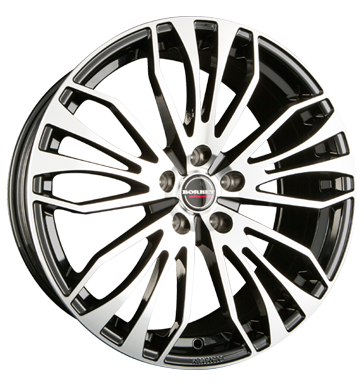 Borbet RB Black Polished Alloy Wheel Product Image #2