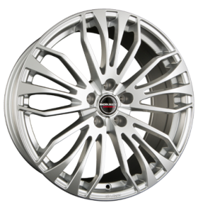 19" Borbet RB Sterling Silver alloy wheel