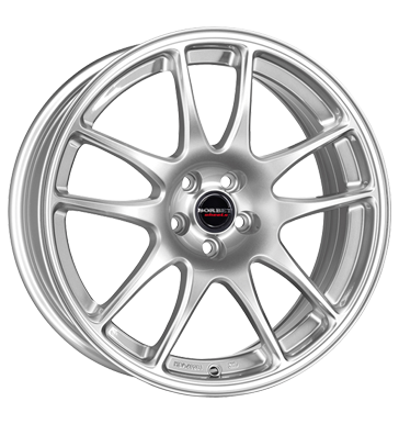 Borbet RS Brilliant Silver Alloy Wheel Product Image #2