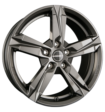 Borbet T10 Anthracite Glossy Alloy Wheel Product Image #1