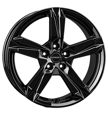 Borbet T10 Glossy Black Alloy Wheel Product Image #1