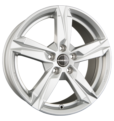 Borbet T10 Crystal Silver Alloy Wheel Product Image #1
