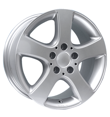 Borbet TA Brilliant Silver Alloy Wheel Product Image #1