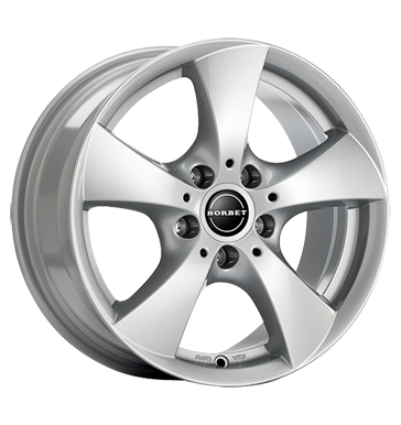 Borbet TB Brilliant Silver Alloy Wheel Product Image #2