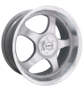 Borbet TD Silver Rim Lip Polished Wheel Img 1