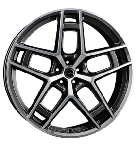 Grey Borbet TF alloy wheel