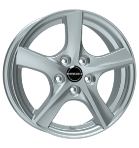 Borbet TL Brilliant Silver Alloy Wheel for Ford Transit/Tourneo PJ2 - Sizes 16in