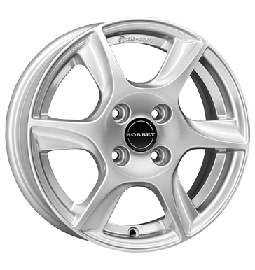 Borbet TL4 Brilliant Silver Alloy Wheel Product Image #2