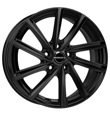 Borbet V Glossy Black Alloy Wheel Product Image #2