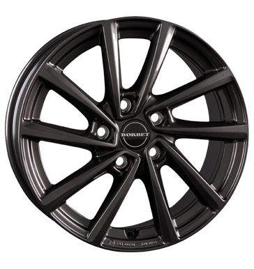 Borbet V Mistral Anthracite Glossy Alloy Wheel Product Image #2