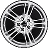 Borbet VS Silver Painted Wheel Img 1