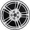 Borbet VS Silver Painted Alloy Wheel Product Image #1