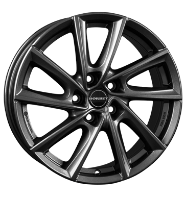 Borbet VT Mistral Anthracite Glossy Alloy Wheel Product Image #2