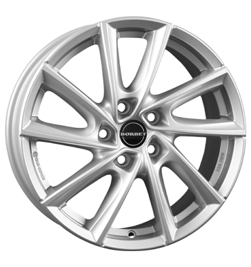 Borbet VT Crystal Silver Alloy Wheel Product Image #2