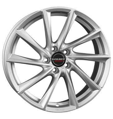 Borbet VTX Brilliant Silver Alloy Wheel Product Image #2