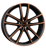 Borbet W black copper polished matt Wheel Img 2