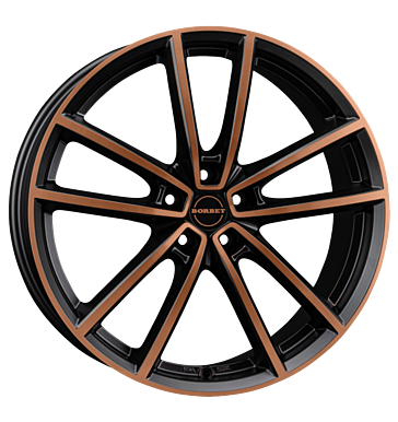 Borbet W black copper polished matt Alloy Wheel Product Image #2