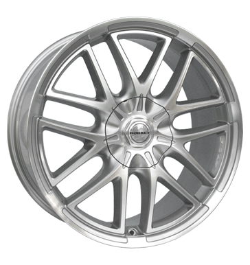 Borbet XA Graphite Polished Alloy Wheel Product Image #1