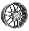Borbet XA Mistral Matt Anthracite Polished Wheel Img 2