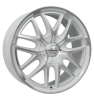 Borbet XA Rallye White Front Polished Wheel Img 1