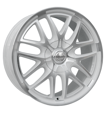 Borbet XA Rallye White Front Polished Alloy Wheel Product Image #1