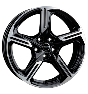Borbet XE1 Black Glossy Polished Alloy Wheel for BMW 5 Series G61 - Sizes 18in