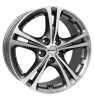 Borbet XL Graphite Polished Wheel Img 1