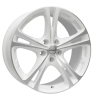Borbet XL Rallye White Front Polished Wheel Img 1