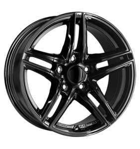Borbet XR Glossy Black Alloy Wheel for VW Tiguan 5N - Sizes 17in, 18in