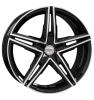 Borbet XRS Black Glossy Polished Wheel Img 2