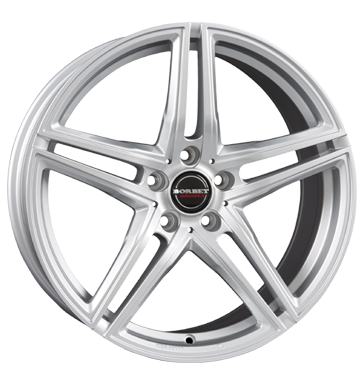 Borbet XRT Brilliant Silver Alloy Wheel Product Image #2