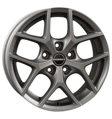 Borbet Y Matt Titanium Alloy Wheel Product Image #2
