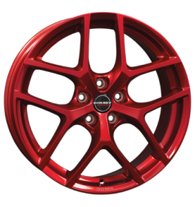 19" Borbet Y Candy Red alloy wheel