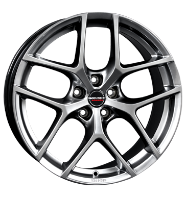 Borbet Y Hyper Silver 19 Alloy Wheel Product Image #2