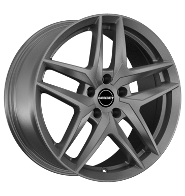 Borbet Z Matt Dark Grey Alloy Wheel Product Image #2