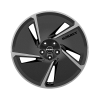Borbet AE Mistral Anthracite Glossy Polished Wheel Img 1