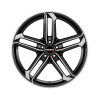 Borbet ATX Black Glossy Polished Wheel Img 1
