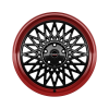 Borbet B Black Rim Red Wheel Img 1