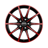 Borbet BL5 Black Red Glossy Wheel Img 1