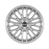 Borbet BS5 Brilliant Silver Wheel Img 1