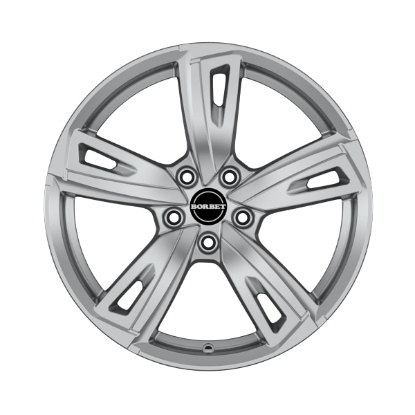 Borbet BU1 Silver Alloy Wheel Product Image #1