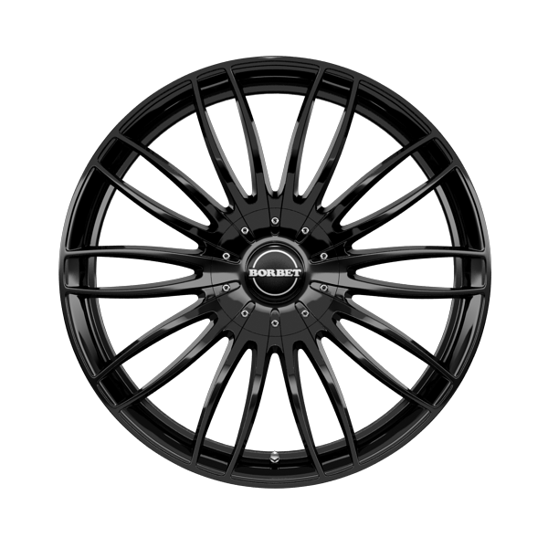 Borbet CW3 Glossy Black Alloy Wheel Product Image #1